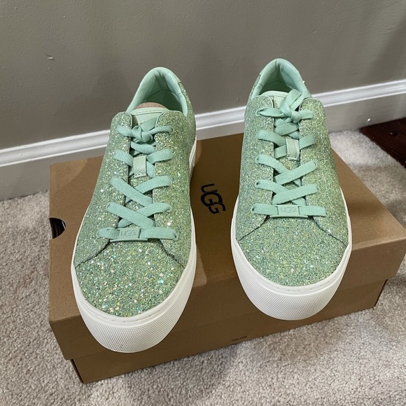 zilo chunky glitter sneaker